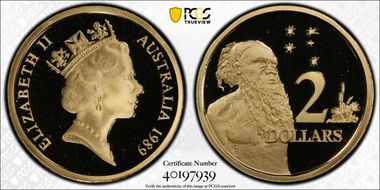 1989 $2 PR69DCAM