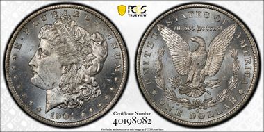 1901-O $1 MS62