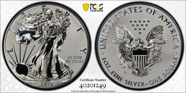 2019-S $1 Silver Eagle Enhanced Rev PR PR69