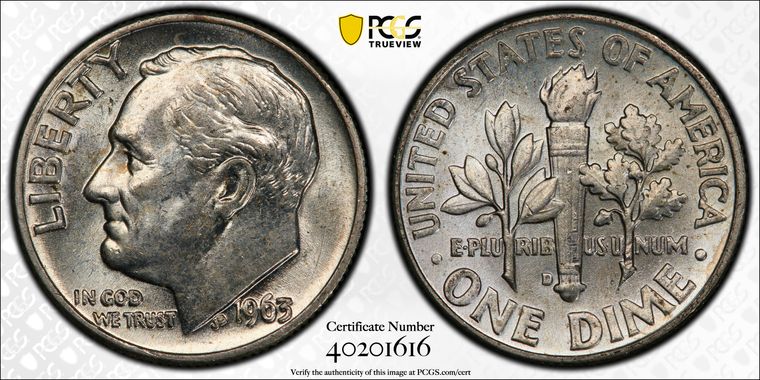 Cert 40201616 - Coin Image