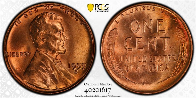 Cert 40201617 - Coin Image