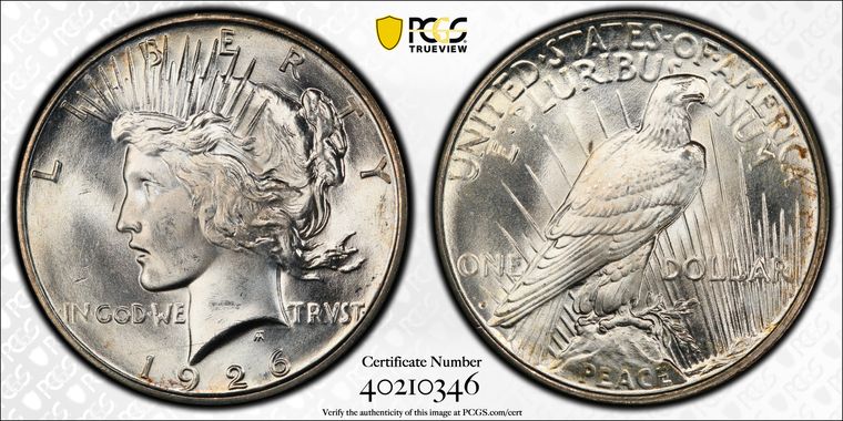 Cert 40210346 - Coin Image