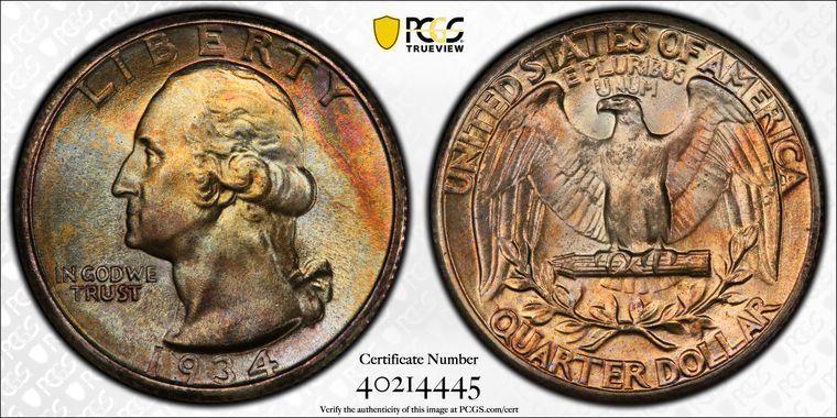 Cert 40214445 - Coin Image