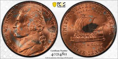 2004-P 5C Keel Boat MS64