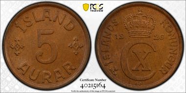 1926-HCN GJ 5 A MS66BN
