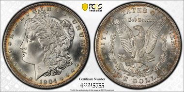 1904-O $1 MS67