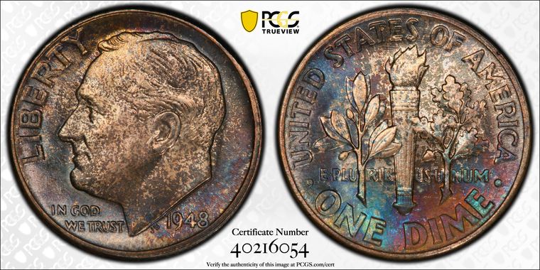 Cert 40216054 - Coin Image