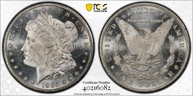 1884-CC $1 MS63PL