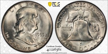 1953-S 50C MS65
