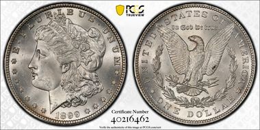 1899 $1 MS64