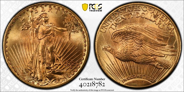 Cert 40218782 - Coin Image