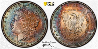 1889 $1 MS65