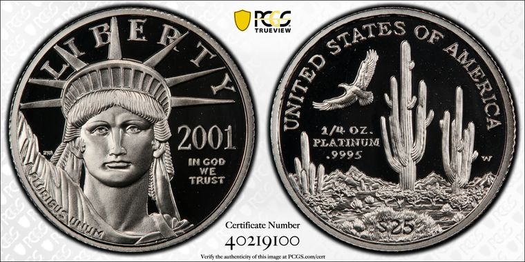 Cert 40219100 - Coin Image