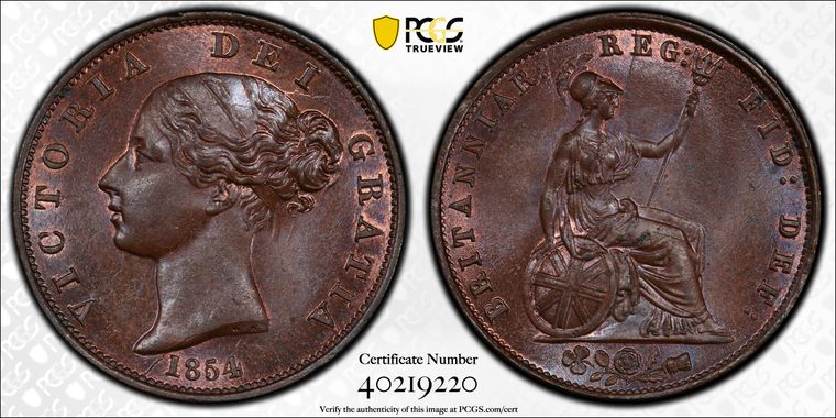 Cert 40219220 - Coin Image