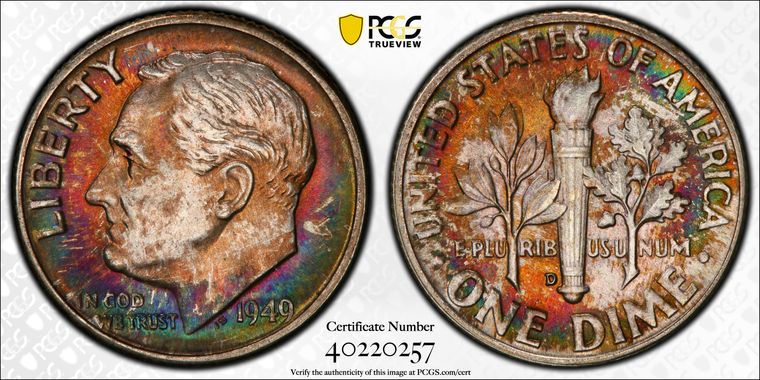 Cert 40220257 - Coin Image