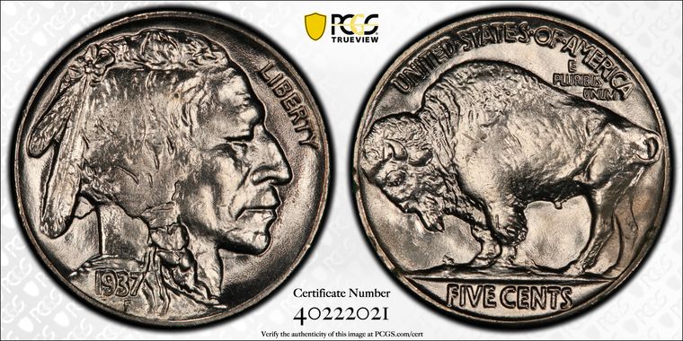 Cert 40222021 - Coin Image