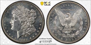 1902-O $1 MS65PL