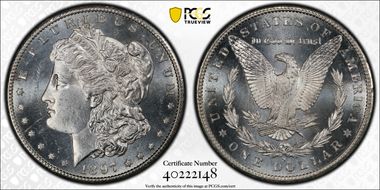 1897-S $1 MS65+