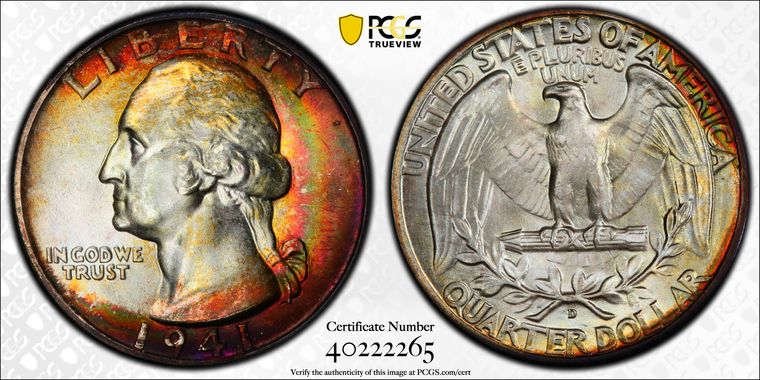 Cert 40222265 - Coin Image