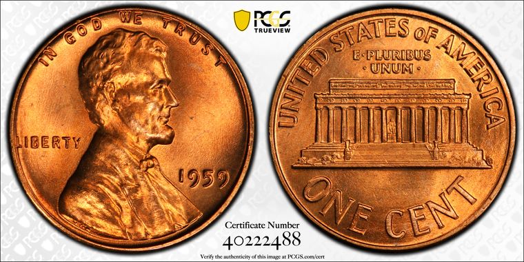 Cert 40222488 - Coin Image