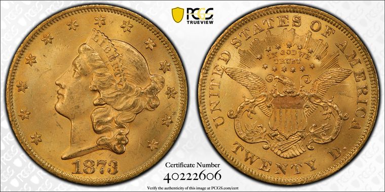 Cert 40222606 - Coin Image