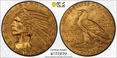 1914 $5 MS64