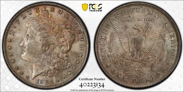 1884-O $1 MS64