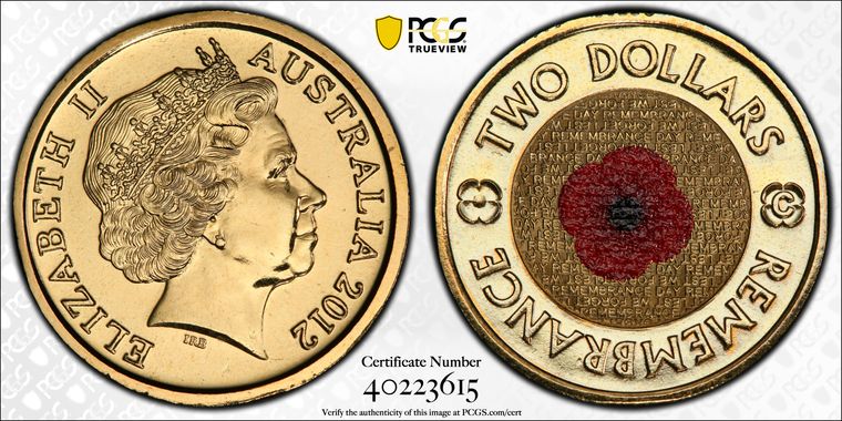 Cert 40223615 - Coin Image