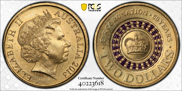 Cert 40223618 - Coin Image