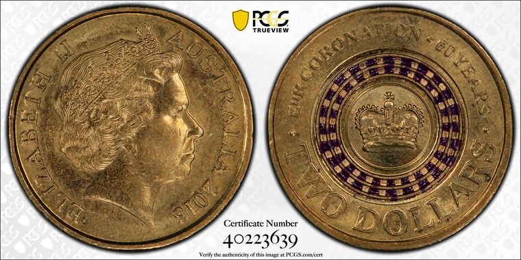 Cert 40223639 - Coin Image