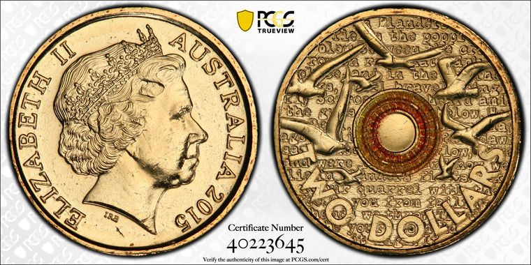 Cert 40223645 - Coin Image