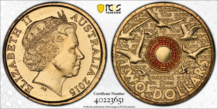 Cert 40223651 - Coin Image