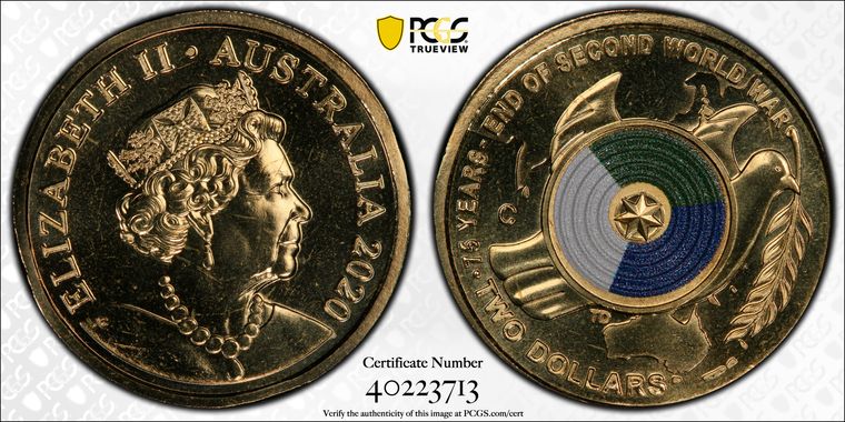 Cert 40223713 - Coin Image