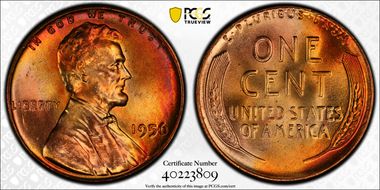 1956 1C MS65RB