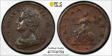 1741 1/4D S-3721 MS64BN