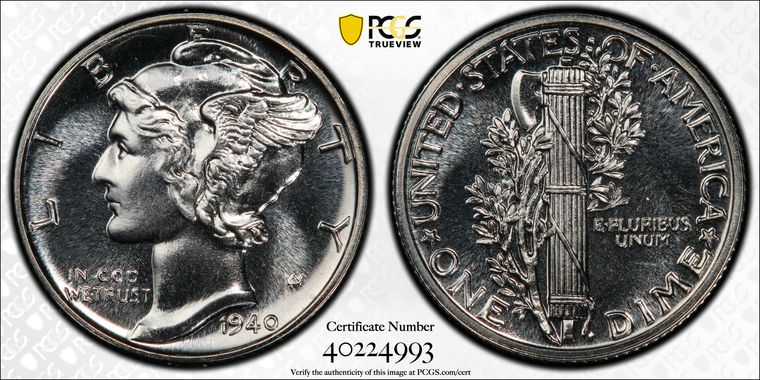 Cert 40224993 - Coin Image