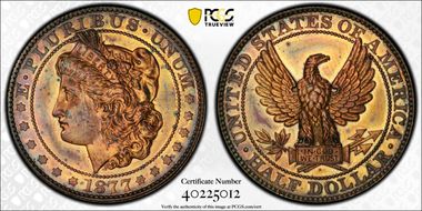 1877 50C J-1517 PR62BN