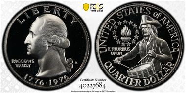 1976-S 25C Silver PR69DCAM