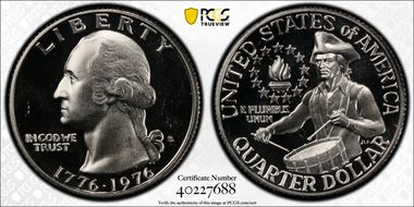 1976-S 25C Silver PR66DCAM