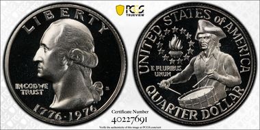 1976-S 25C Silver PR69DCAM