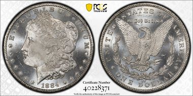 1884-CC $1 MS64