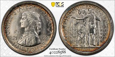 1921 50C Missouri, 2*4 N1