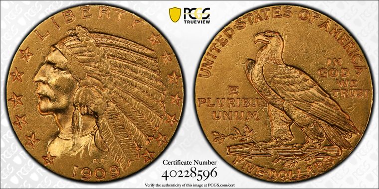 Cert 40228596 - Coin Image