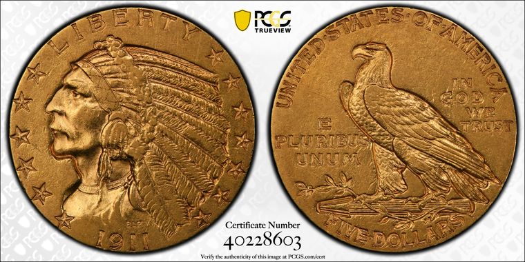 Cert 40228603 - Coin Image