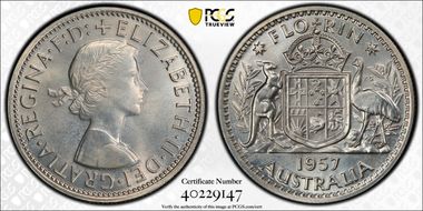 1957(m) Florin PR66