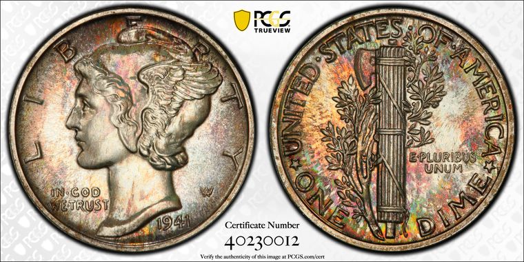 Cert 40230012 - Coin Image