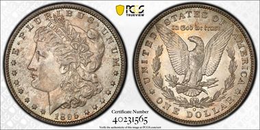 1895-O $1 MS62