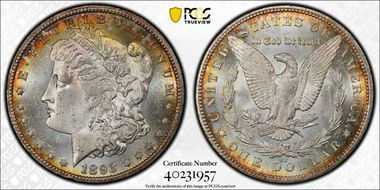1893-CC $1 MS62+