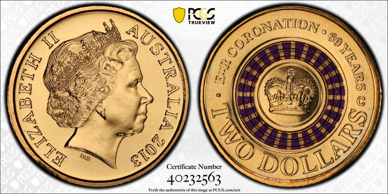 Cert 40232563 - Coin Image