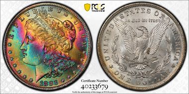 1883-O $1 MS64